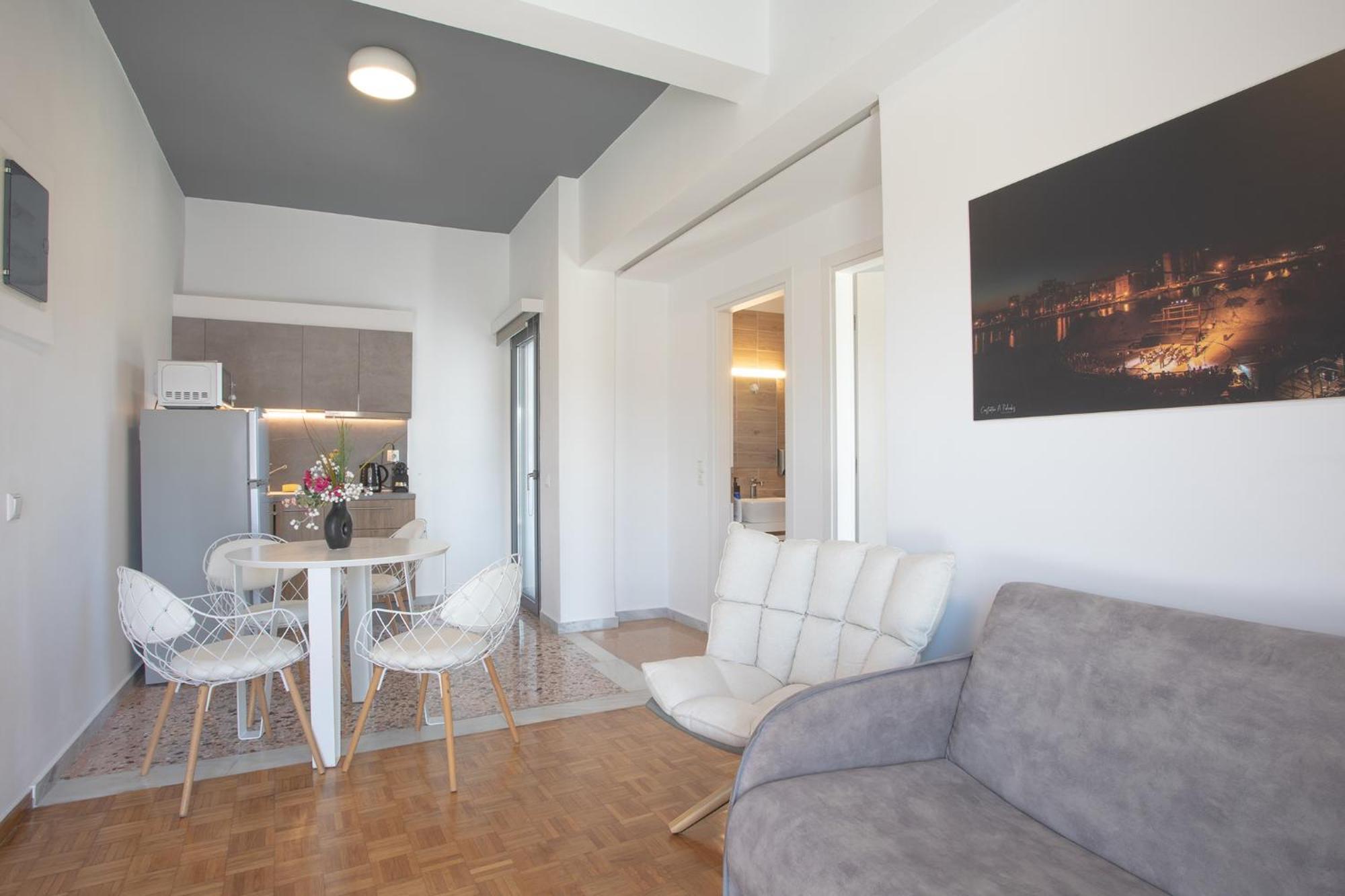 Aonia Luxurious Modern Boutique Apartments Chalkís Dış mekan fotoğraf