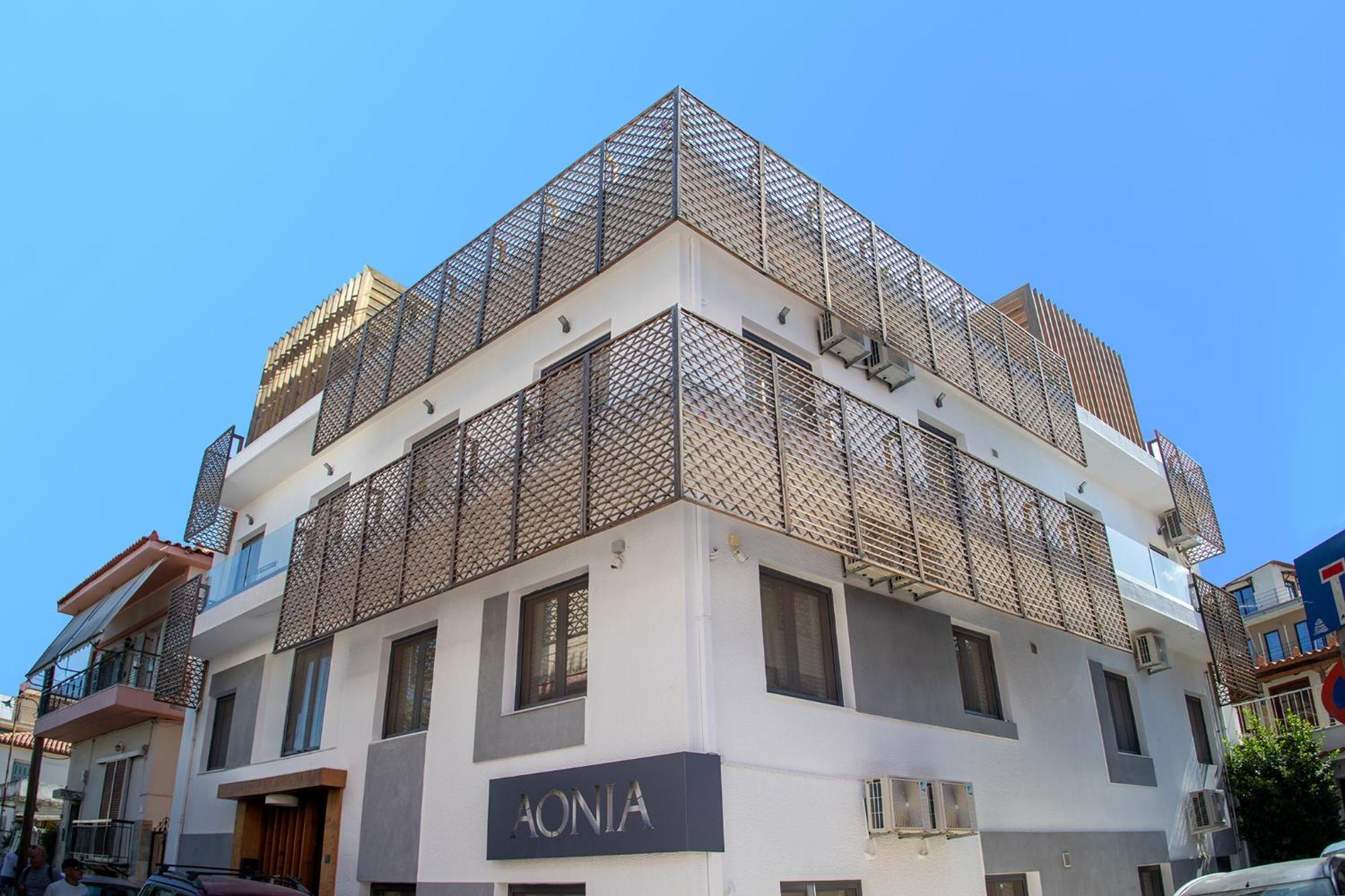 Aonia Luxurious Modern Boutique Apartments Chalkís Dış mekan fotoğraf